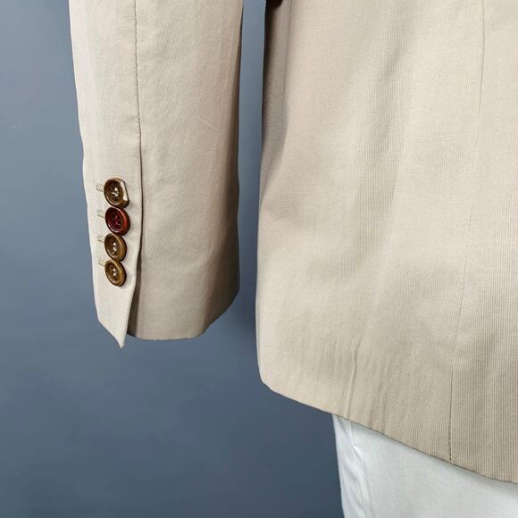 PS by PAUL SMITH Size 42 Khaki Cotton Blend Sport Coat - Picture 4 of 12